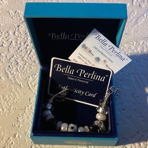 Brand new Bella Perlina charm bracelet